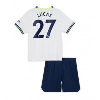 Tottenham Hotspur Lucas Moura #27 Fußballbekleidung Heimtrikot Kinder 2022-23 Kurzarm (+ kurze hosen)